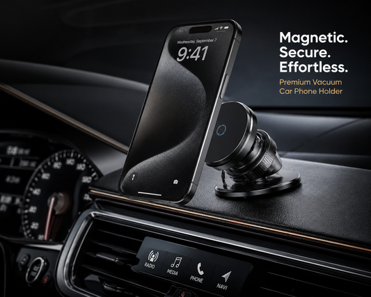Phone Holder 360° Vacuum Magnetic Phone Stand